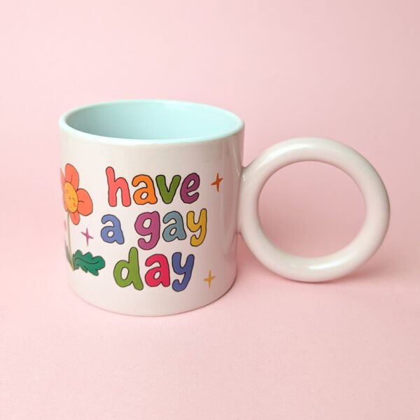 Чашка «Have a gay day» - 250мл рожева